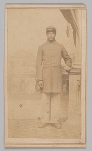 Carte-de-visite of an unidentified Union soldier