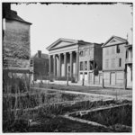 [Charleston, S.C. Hibernian Hall (with columns; 105 Meeting Street), place of meeting after the burning of Secession Hall]