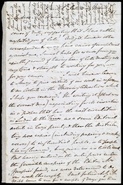 Letter to] My dear Miss Weston [manuscript