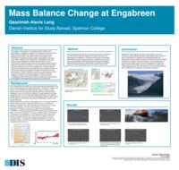 Mass balance change at Engabreen