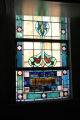 Green Street Baptist Church: interior view of stained glass window 10