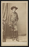 [Brigadier General William Badger Tibbits of Co. G, 2nd New York Infantry Regiment and 21st New York Cavalry Regiment in uniform with sword]