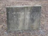 Free Hills Cemetery: Ludie and Mark Hale tombstone