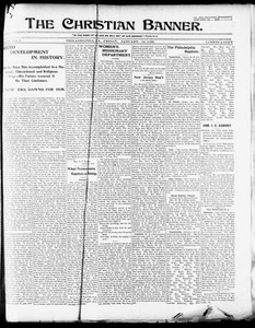 The Christian Banner. (Philadelphia, Pa.), Vol. 2, No. 1, Ed. 1 Friday, January 12, 1900