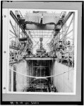 88.  REACTOR VESSEL BEING LOWERED INTO POSITION, OCTOBER 10,1956 - Shippingport Atomic Power Station, On Ohio River, 25 miles Northwest of Pittsburgh, Shippingport, Beaver County, PA