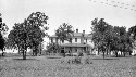 President Wallace Battle and his home. Okolona Industrial School