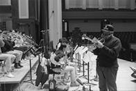 Dizzy Gillespie and the Cornell Jazz Ensemble Concert in Bailey Hall