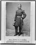 [Major General N.P. Banks, full-length portrait, standing, facing left]