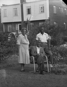 John Hawkins and his parents