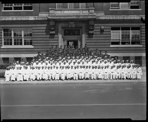 Cardozo High School Graduating Class, 1941] [cellulose acetate photonegative