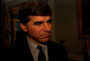 Dukakis as frontrunner