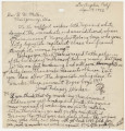 Letter from Joseph Rodriguez in Los Angeles, California, to Gov. B. M. Miller in Montgomery, Alabama.