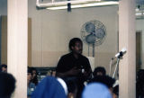 Rev. Gaiter, S.J., speaking at Workshop, St. Alphonsus Rock Church, St. Louis, Missouri 1980, St. Alphonsus Rock Church, St. Louis, Missouri, 1980