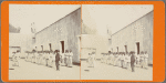 Prisoners in Courtyard of Prison in San Juan, Porto Rico