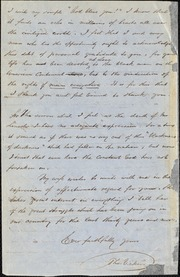 Letter to] My dear Mr. Garrison [manuscript