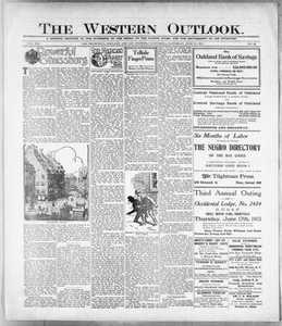 The Western Outlook. (San Francisco, Oakland and Los Angeles, Calif.), Vol. 21, No. 38, Ed. 1 Saturday, June 12, 1915