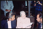 [Rosa Parks and other guests at her Brotherhood Crusade tribute, Los Angeles, California, 1994]