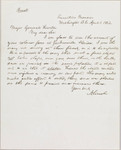 Letter to General David Hunter