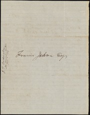 Letter to] Dear Sir [manuscript