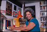 Toni Morrison, author, writer [at her upstate New York home]