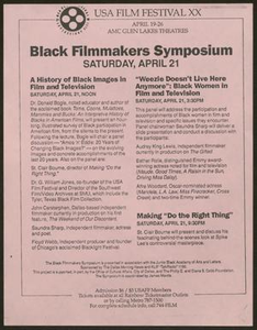 Black Filmmakers Symposium