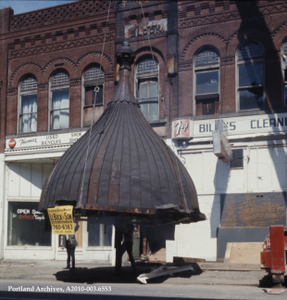 Removing the cupola