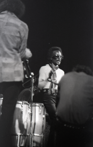 Miles Davis in performance: Miles Davis and band members