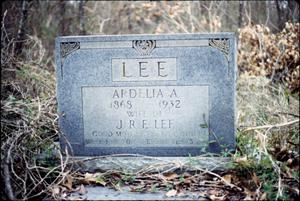 Grave of Ardelia A. Lee