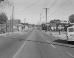 High Street in Montgomery, Alabama, looking east toward the intersection with Watts Street.