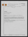 Thumbnail for Council on the Status of Women, Subject Files, North Carolina Department of Administration Correspondence, 1971 - 1975, Office of Employment and Training