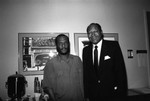 George Howard and Tom Bradley at the BRE Conference, Los Angeles, 1987