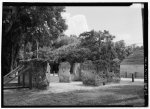 Slave Quarters W1, perspective view looking northeast - Kingsley Plantation, 11676 Palmetto Avenue, Jacksonville, Duval County, FL