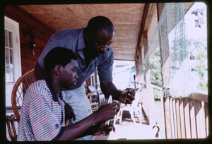 Stanley Walker, master, Alford Bailey, apprentice