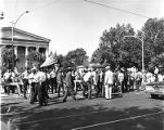 Civil rights demonstrators at Girard College