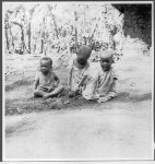 Three children playing, Tanzania, ca.1927-1938