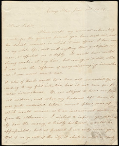 Letter from Lydia Maria Child, Cottage Place, to Maria Weston Chapman, June 1st 1834