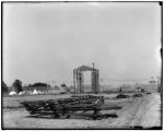 Aerodrome construction on the Aeronautic Concourse at the 1904 World's Fair