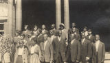 Group of African American teachers from county training schools in Alabama.