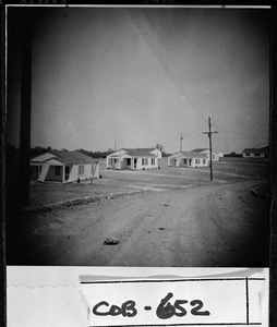 Photograph of homes in Rose Garden, Smyrna, Cobb County, Georgia, 1953