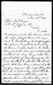 Letter, from James M. DeFrance, Kirksville, Adair County to D. S. Hooper, January 31, 1871