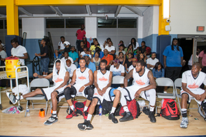 Goodman League basketball game