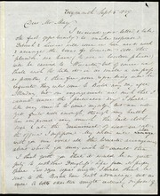 Letter to] Dear Mr. May [manuscript