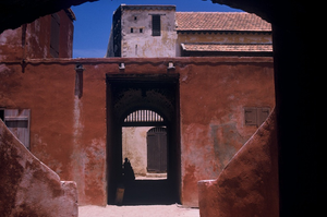 Inner courtyard of the Slave House, Gorée (island), Senegal