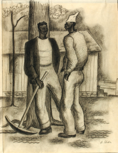 Two Workers Talking