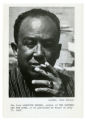 Photograph of Langston Hughes.