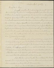 Copy of letter to] Dear friend May [manuscript