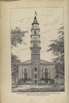 The First African Baptist church, Savannah, GA. Front view, from Franklin Square