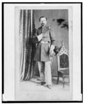 [Captain William Urlan, Union officer in the 32nd Indiana Regiment, full-length portrait, standing, facing front]