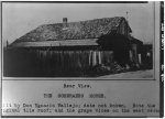 2.   Photo Copy: October 1960 WEST ELEVATION (Rear) - Soberanes Adobe, 336 Pacific Street, Monterey, Monterey County, CA