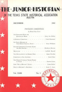 The Junior Historian, Volume 23, Number 3, December 1962